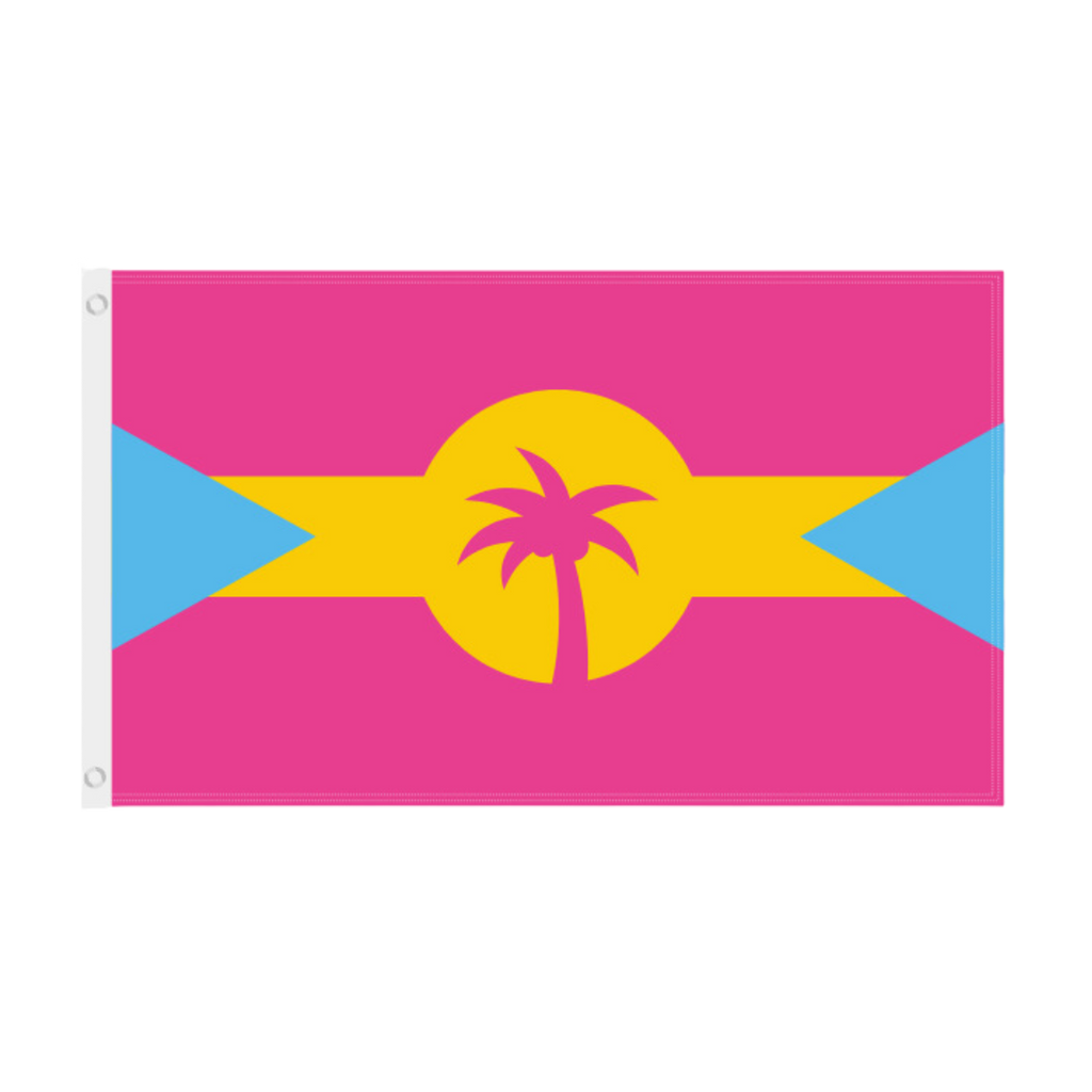 Official Island Nations of Floptropica Flag